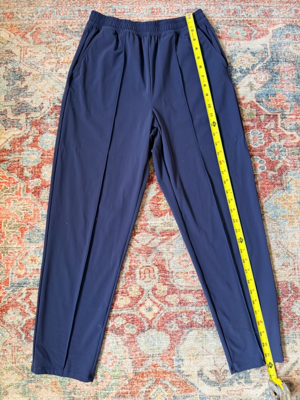 Bad Birdie Women’s Ankle Length Golf Pants - Navy Blue (size S) - Picture 2 of 2